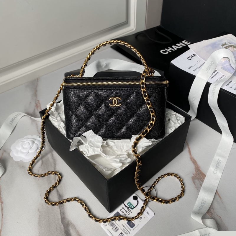 Ch*el cosmetic bags
